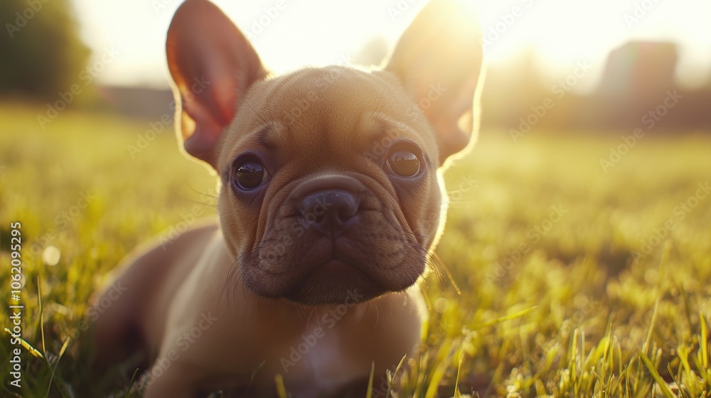 Fototapeta premium French Bulldog Puppy.