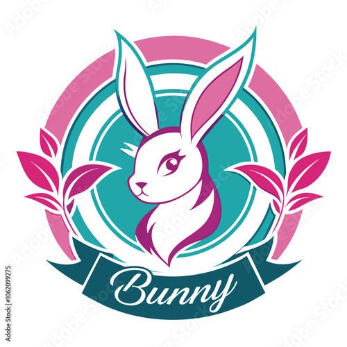 design a sophisticated and feminine logo for bunny.eps