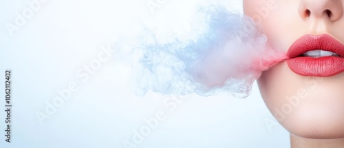 a cigarette emerges, smoke ensues photo