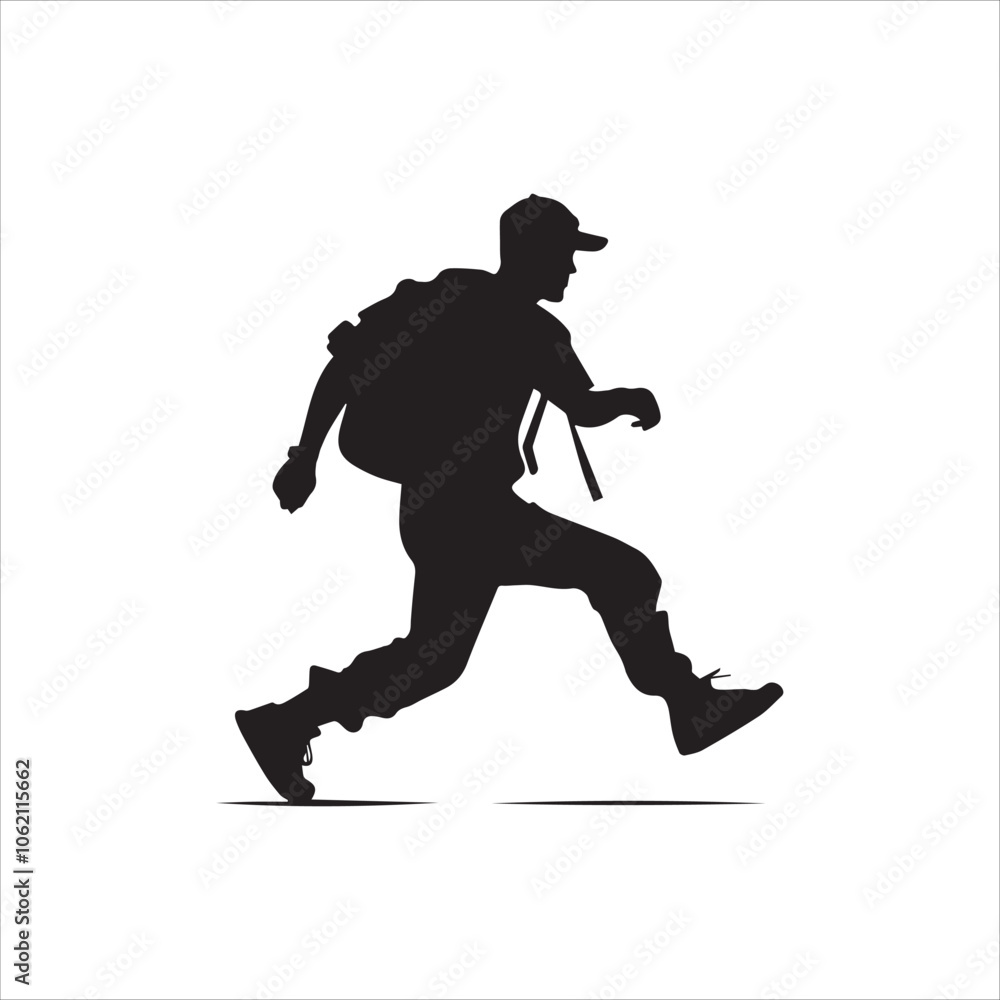 silhouette of a person silhouette of a person