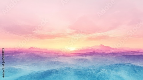 Soft Pastel Gradient Abstract Background for Various Uses