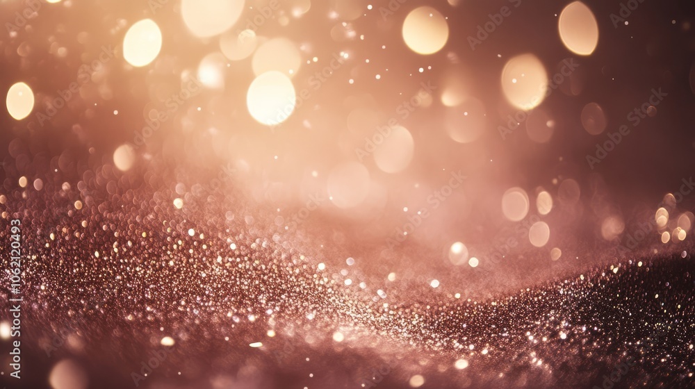 Sparkling Rose Gold Glitter Background Texture Sparkling Rose Gold Glitter Background Texture