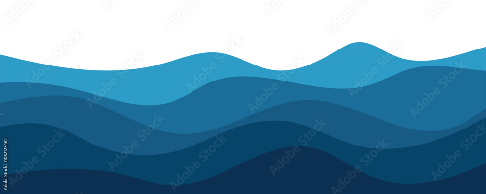 sea wave layer abstract pattern template sea wave layer abstract pattern template