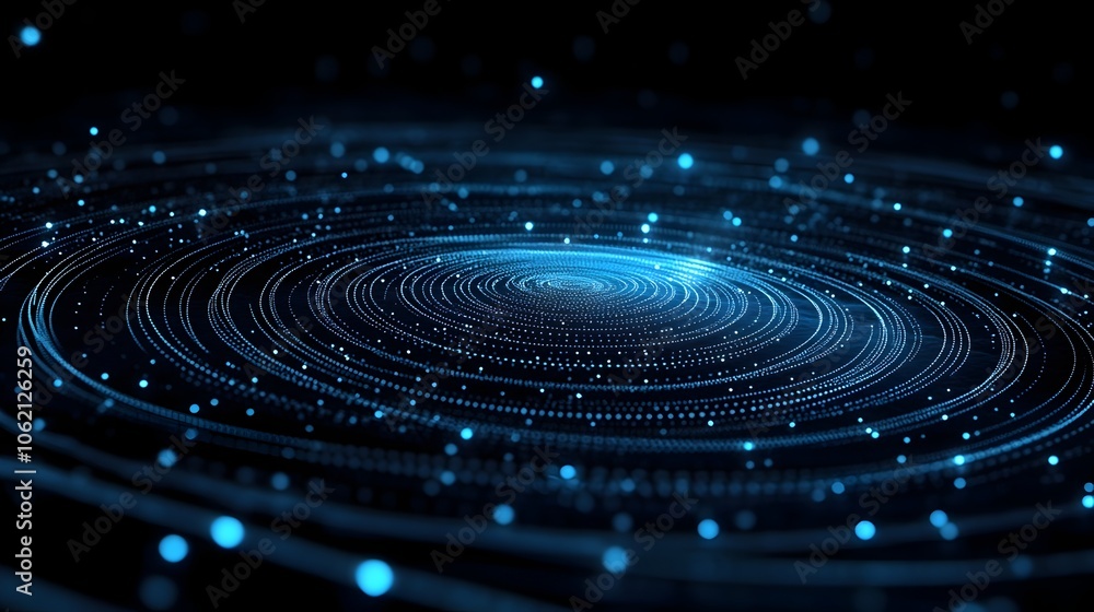 Futuristic Technology Concept of Global Digital Connection and Networking Futuristic Technology Concept of Global Digital Connection and Networking