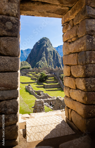Foto Portal de ingreso a machu pichu