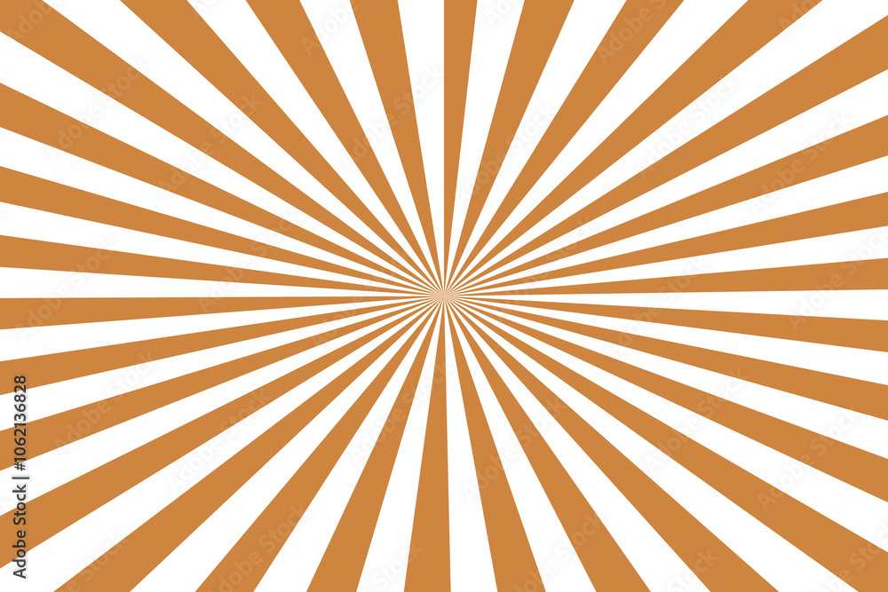 Obraz premium Tan Sunburst for the background. flag of japanese. The rising sun..