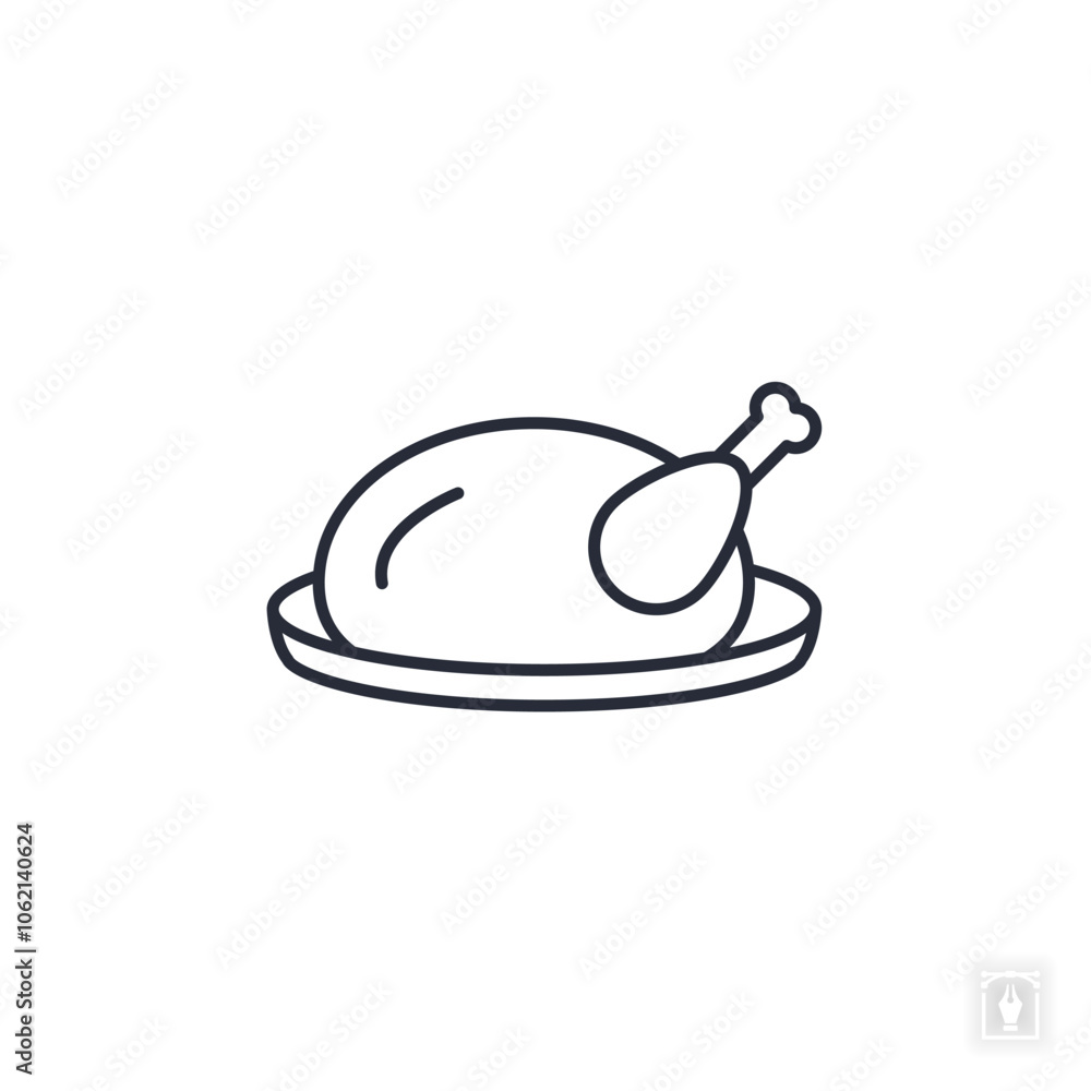 chicken icon. chicken Symbol sign for mobile concept and web design. Vector icon, Logo illustration, Vector graphics chicken icon. chicken Symbol sign for mobile concept and web design. Vector icon, Logo illustration, Vector graphics