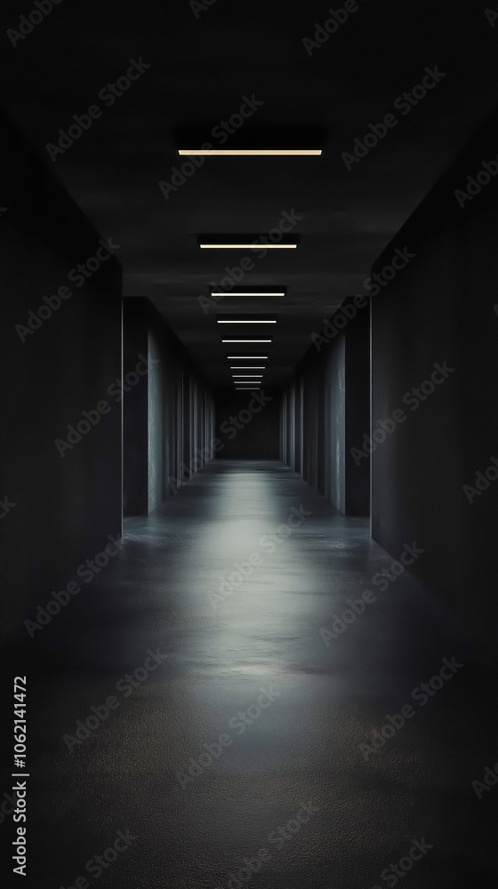 darkly lit hallway background darkly lit hallway background