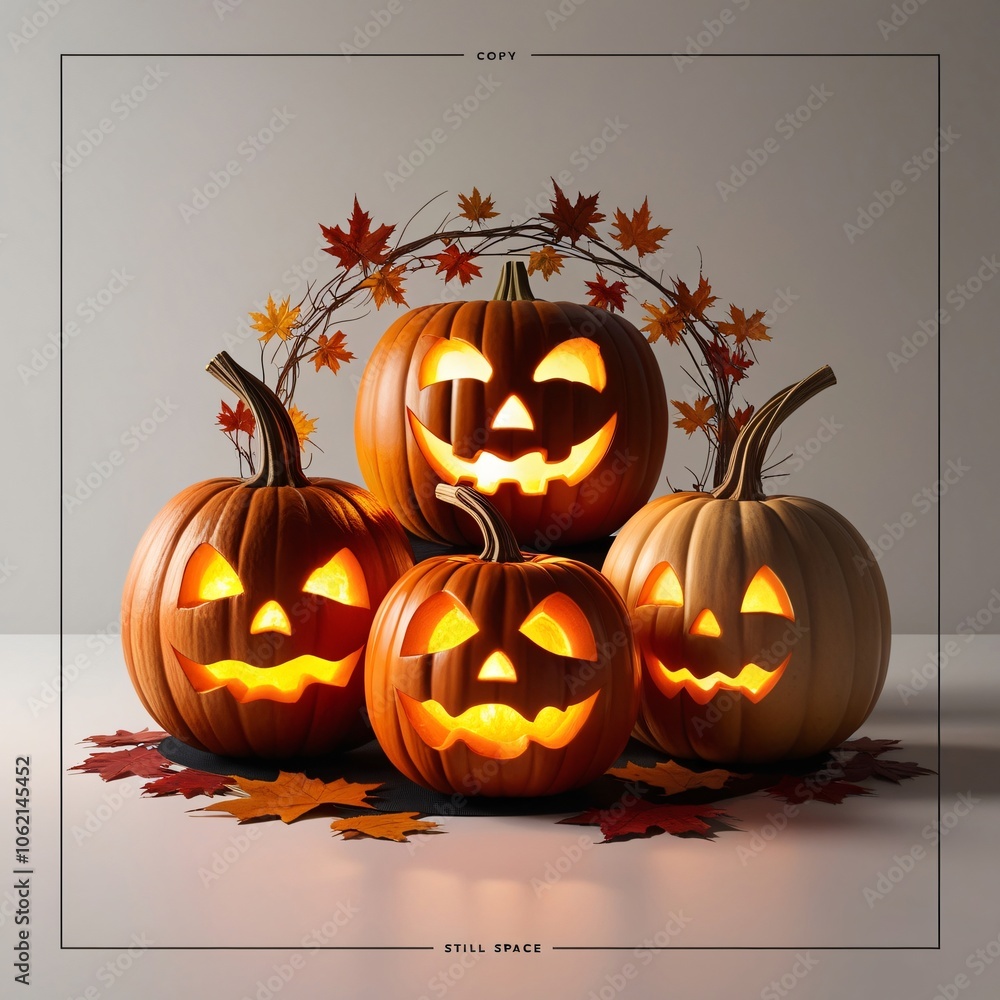 halloween background with pumpkin halloween background with pumpkin