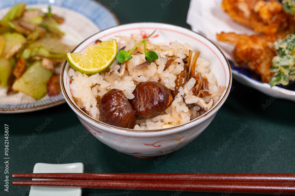 甘栗で栗ご飯 甘栗で栗ご飯