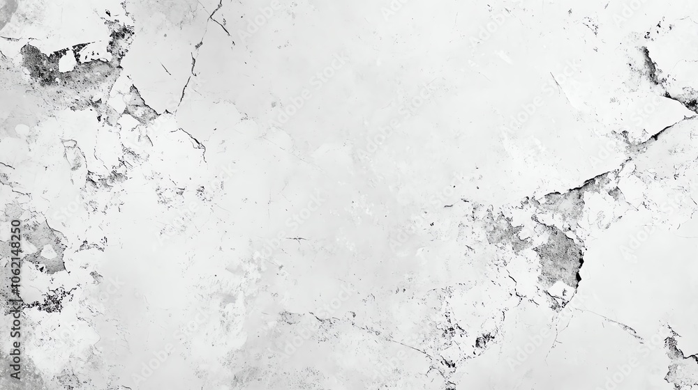 Fototapeta premium Textured grey marble background with contrasting veins and subtle cracks, ideal for elegant design projects.