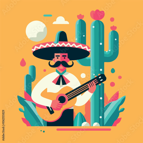 mexican illustration photo