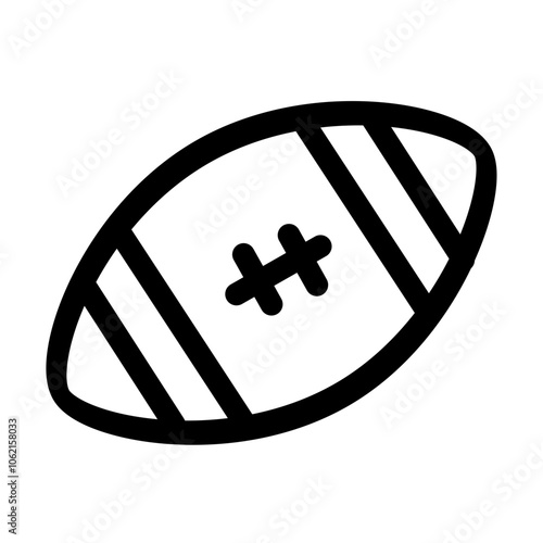 Football symbol - modern sports icon symbol