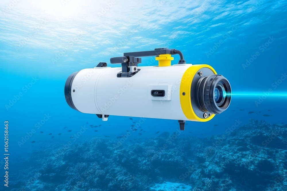 The mysteries of the deep sea are revealed by an advanced underwater robot The mysteries of the deep sea are revealed by an advanced underwater robot