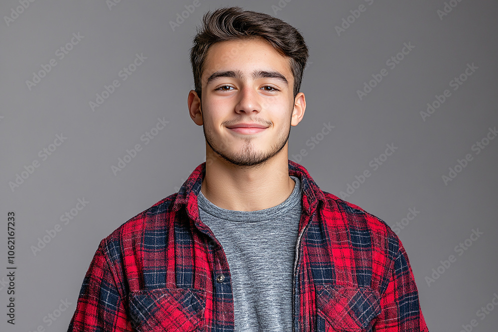 Portrait of smiling white cute teenage boy Portrait of smiling white cute teenage boy