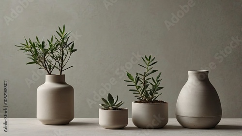 vase with flowers generative ai