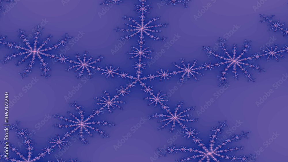blue snow branches on pink background design blue snow branches on pink background design