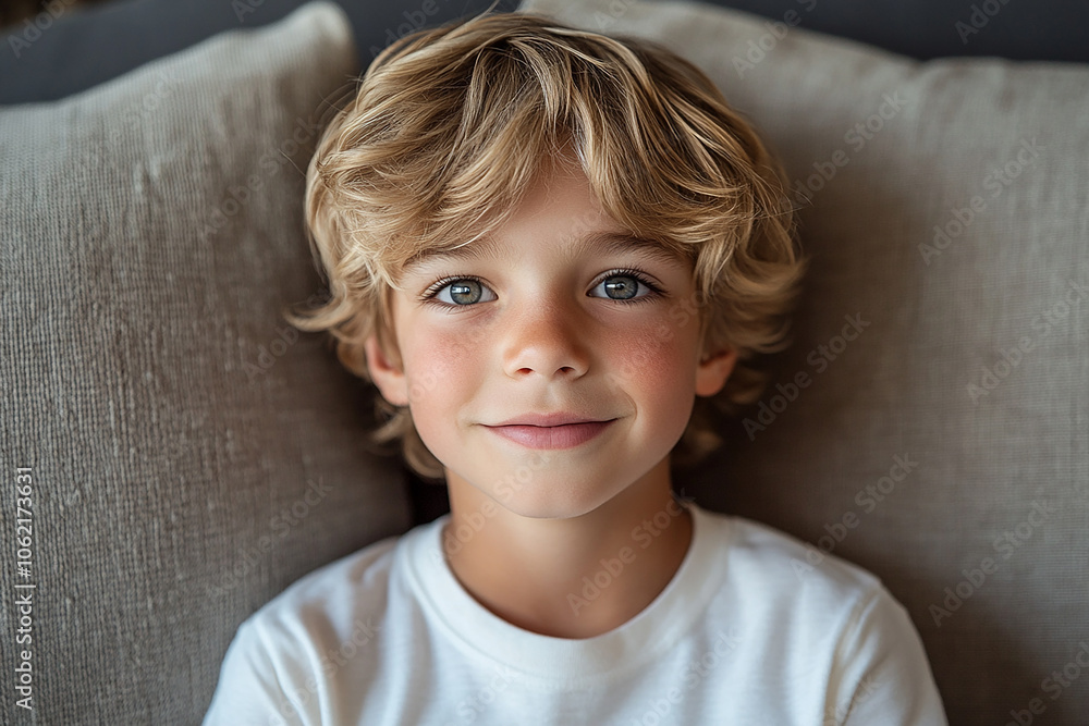 portrait of an white little boy with a smile portrait of an white little boy with a smile