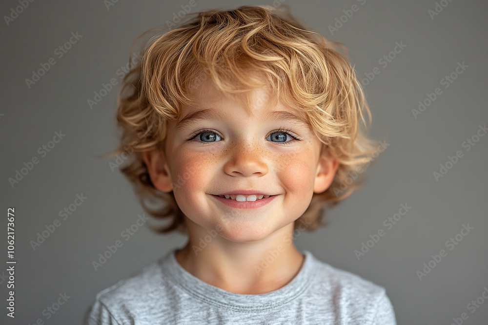 portrait of an white little boy with a smile portrait of an white little boy with a smile
