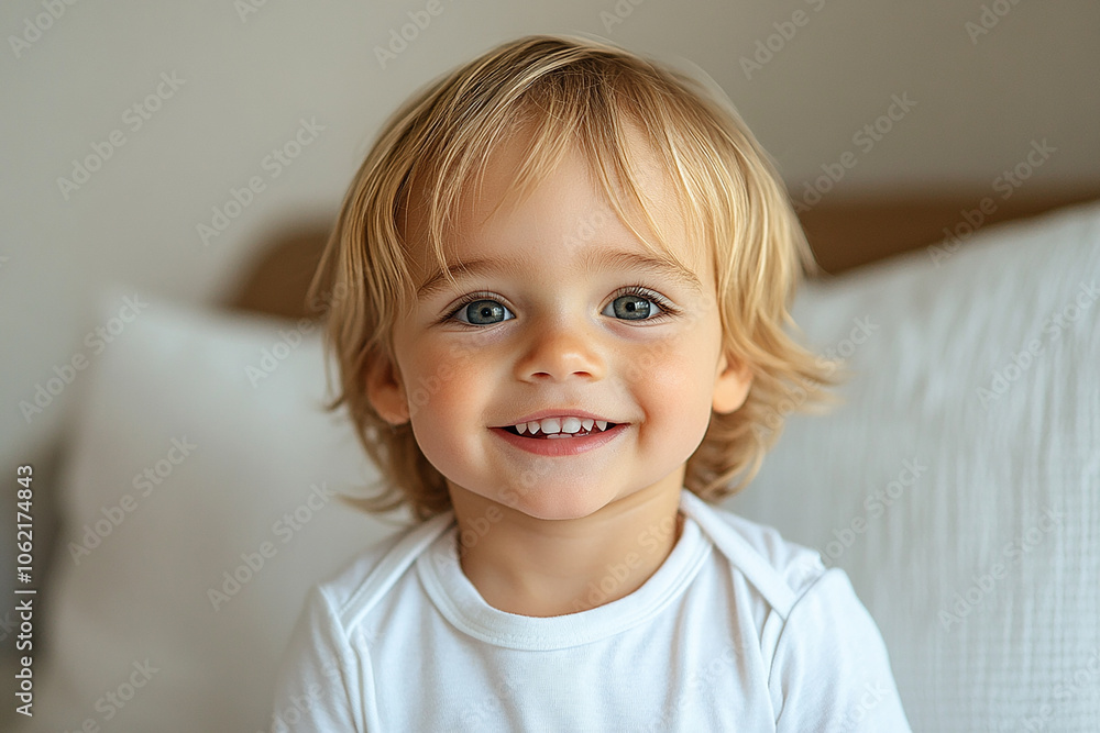 portrait of an white little boy with a smile portrait of an white little boy with a smile