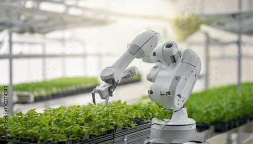  Smart robots and ai revolutionize vertical greenhouse farming with precision harvesting 