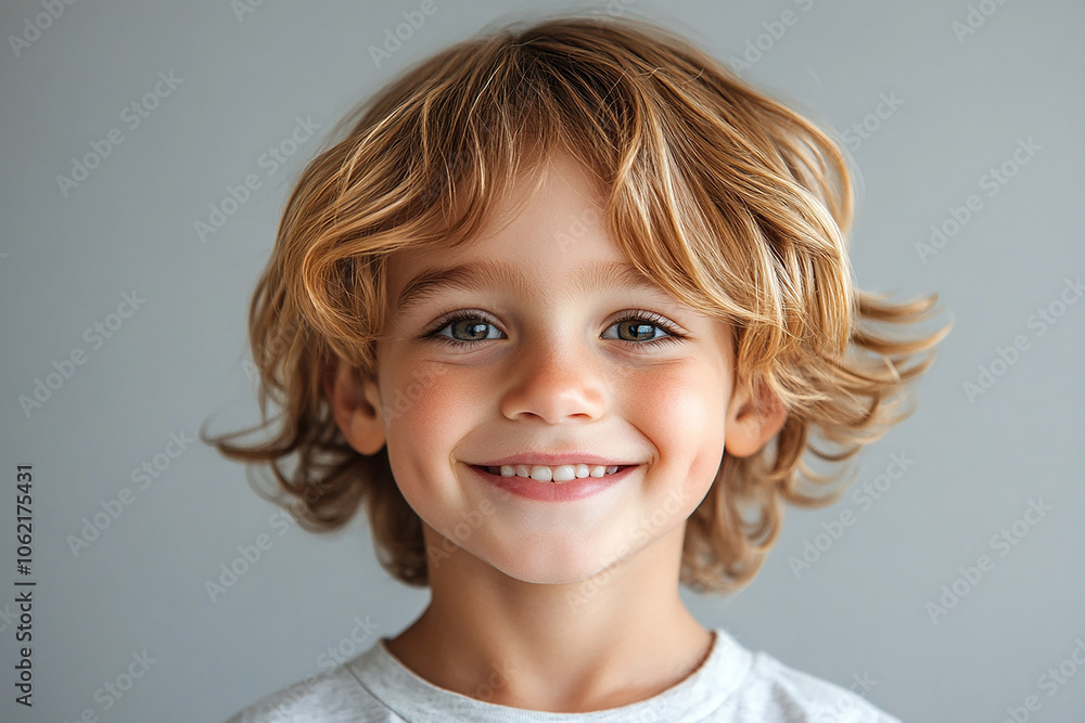 portrait of an white little boy with a smile portrait of an white little boy with a smile