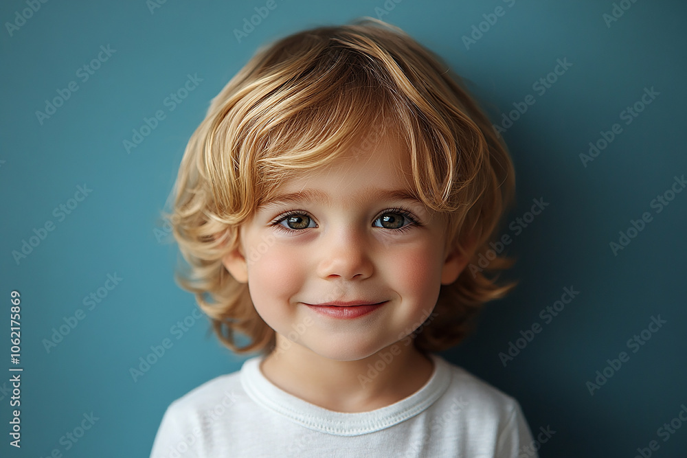 portrait of an white little boy with a smile portrait of an white little boy with a smile