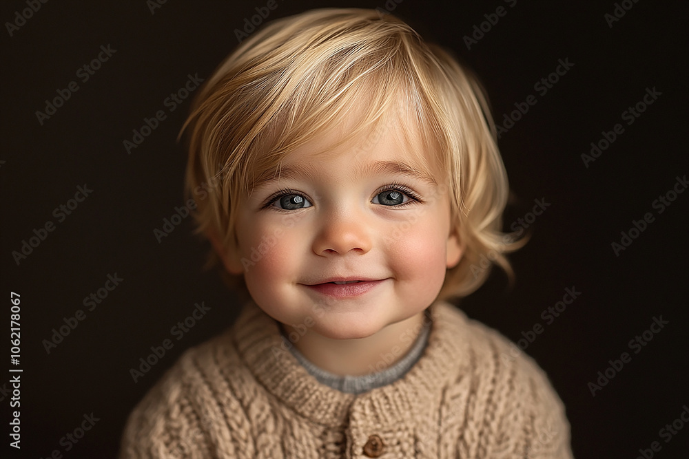 portrait of an white little boy with a smile portrait of an white little boy with a smile
