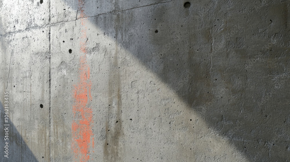 Concrete Brutalism: Close-Up of Textures with Graffiti Accents - 3D Render Illustration Concrete Brutalism: Close-Up of Textures with Graffiti Accents - 3D Render Illustration