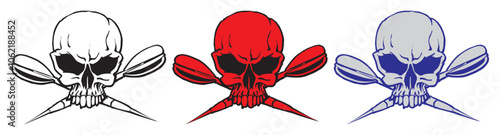 Skull Dartboard.eps