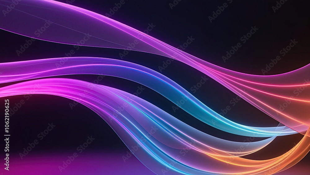 abstract background with lines generative ai abstract background with lines generative ai