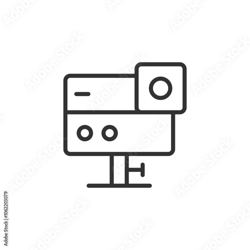 Action Camera Icon Sign Symbol