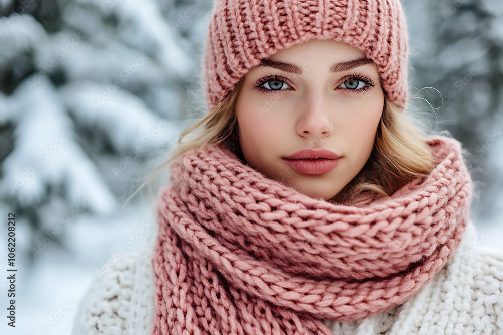 mock-up knitted scarves, hats and gloves are perfect for winter wear.
mock-up knitted scarves, hats and gloves are perfect for winter wear.