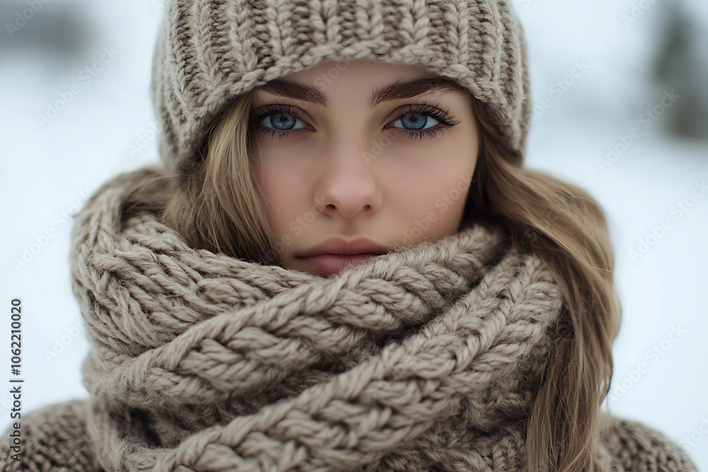 mock-up knitted scarves, hats and gloves are perfect for winter wear.
mock-up knitted scarves, hats and gloves are perfect for winter wear.