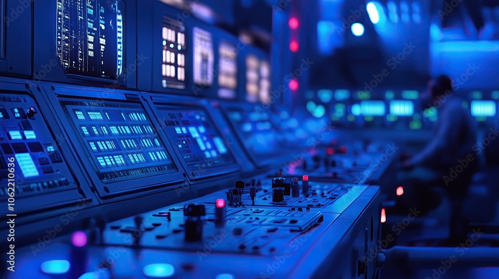 Control Room Operations advanced nuclear facility control room, nuclear energetics Control Room Operations advanced nuclear facility control room, nuclear energetics