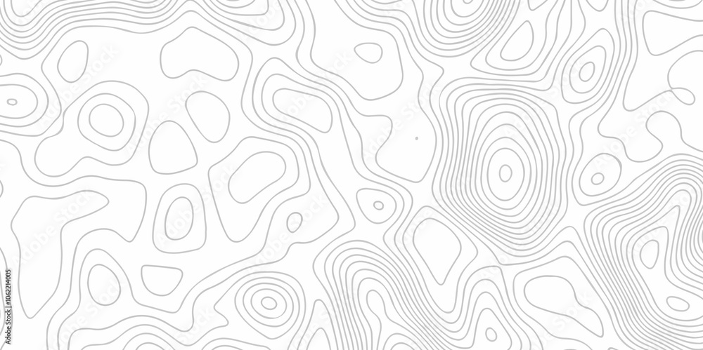 Vector lines pattern seamless sea map topography design. White wave paper curved reliefs Contour maps Vector lines pattern seamless sea map topography design. White wave paper curved reliefs Contour maps
