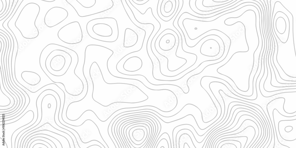 Vector lines pattern seamless sea map topography design. White wave paper curved reliefs Contour maps Vector lines pattern seamless sea map topography design. White wave paper curved reliefs Contour maps