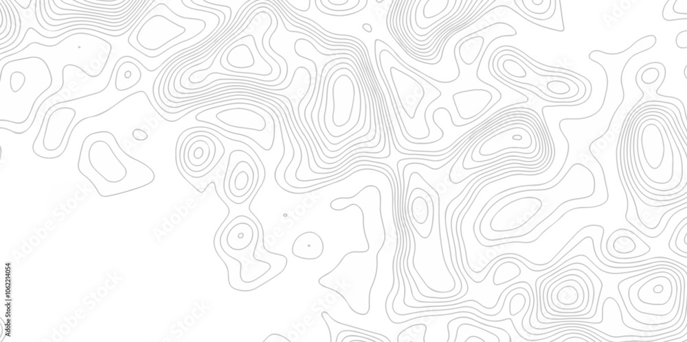 Vector lines pattern seamless sea map topography design. White wave paper curved reliefs Contour maps Vector lines pattern seamless sea map topography design. White wave paper curved reliefs Contour maps
