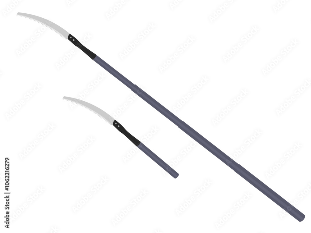 Saw on a white background. Saw on a white background.