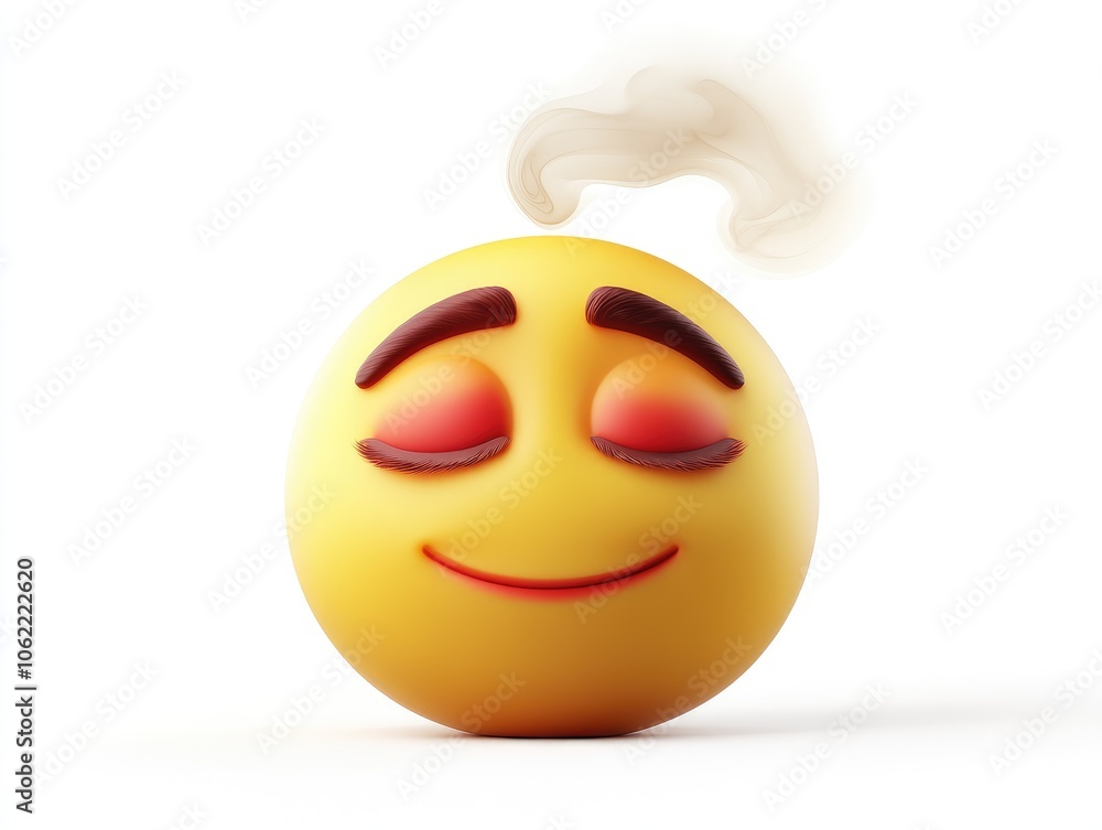 Fototapeta premium smiley face mask