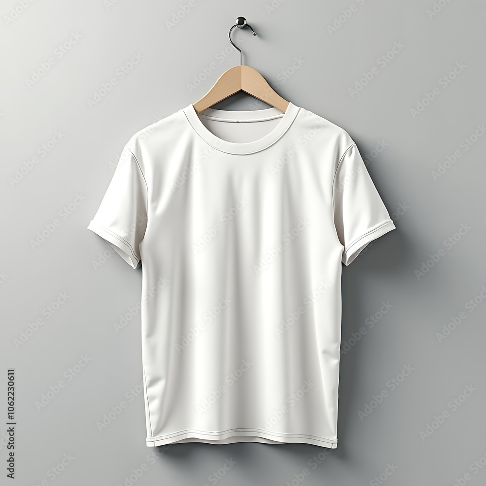 White realistic t shirt mockup design image White realistic t shirt mockup design image