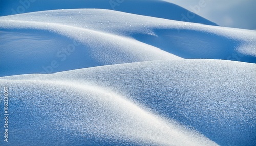 minimal white snow background