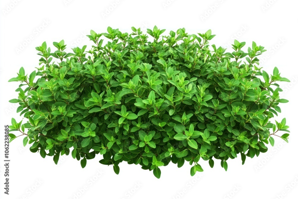 Fresh Thyme Herb Bunch on White Background Fresh Thyme Herb Bunch on White Background