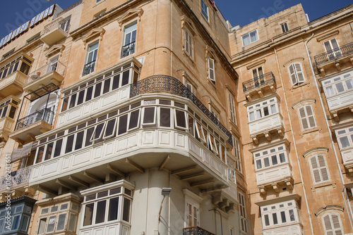 Architecture of Valletta, the capital of Malta