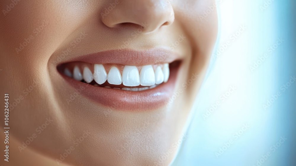 Obraz premium The Beautiful Smile Portrait