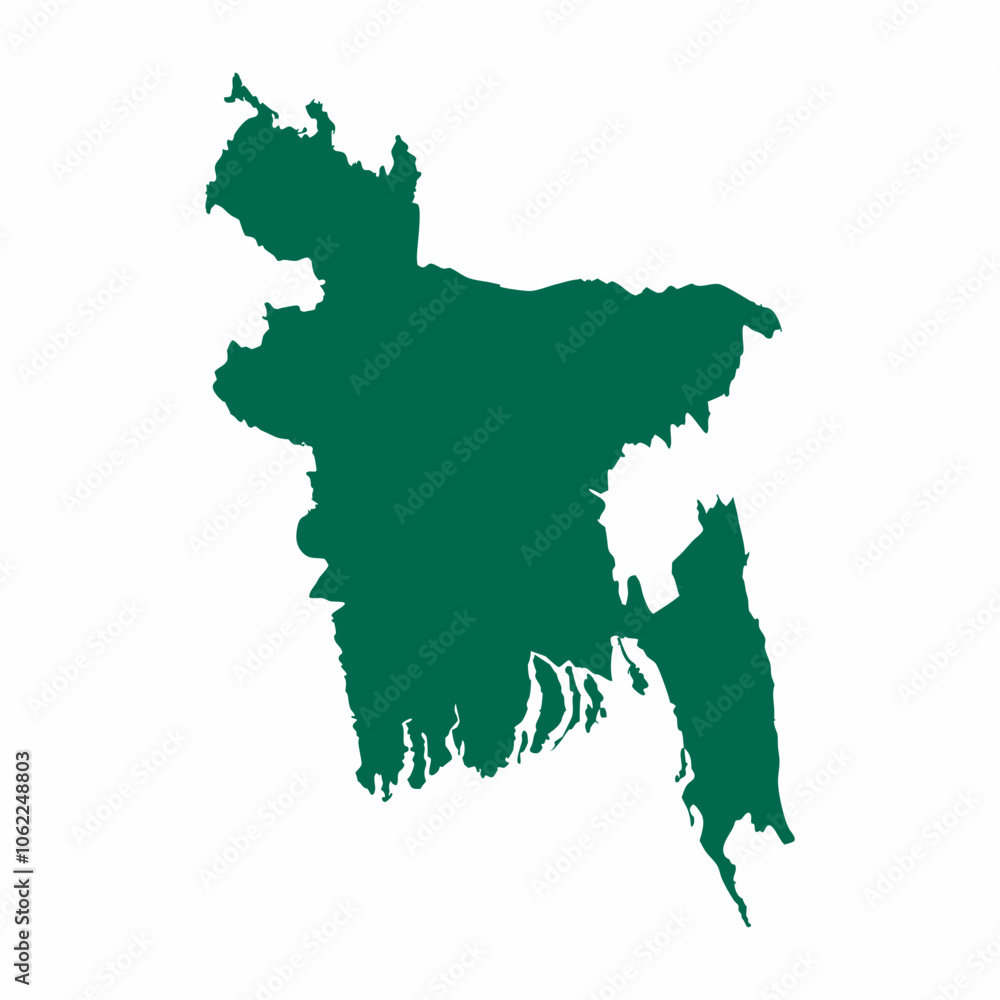 Bangladesh Country Map vector art design image Bangladesh Country Map vector art design image