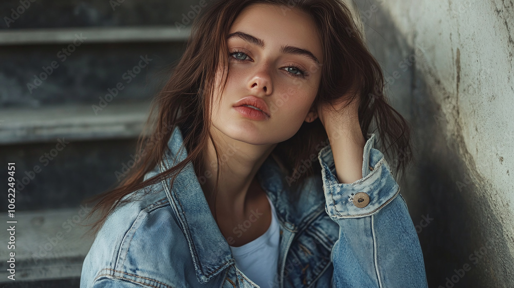 full image of a female model full image of a female model