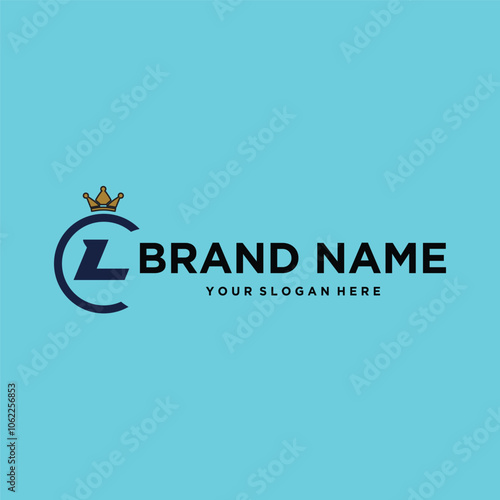 Initial logo L