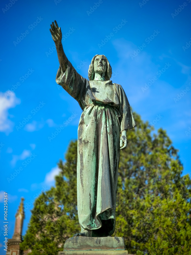 Fototapeta premium Florence cemetery statue