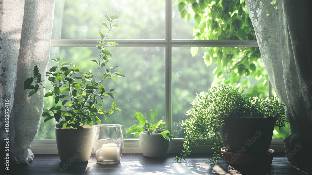 Add touches of nature, like potted plants or a window showing green trees, to create a calming and inviting setting. Add touches of nature, like potted plants or a window showing green trees, to create a calming and inviting setting.